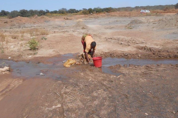 A woman washes canvas to cover minerals outside an artisanal mine in DRC. New report from Women's International League for Peace and Freedom (WILPF) documents gender discrimination, slavery-like conditions, deterioration of reproductive health, violence, forced displacement, and sexual exploitation experienced by women in (and because of) artisanal mines in the DRC. The timely report is released few days before the second session of the intergovernmental working group on a legally binding instrument on transnational corporations and other business enterprises is scheduled to take place in Geneva (24-28 October 2016).