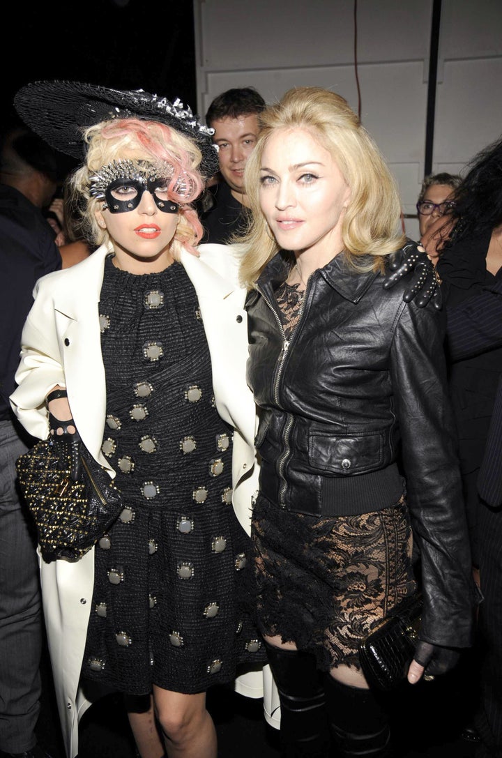 Lady Gaga and Madonna