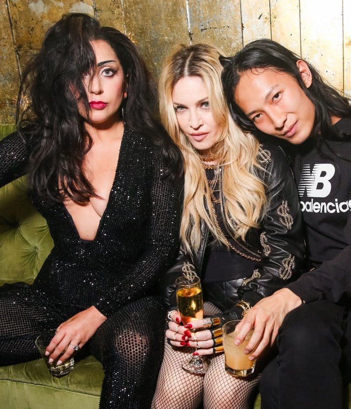 <strong>Gaga and Madonna were pictured together at last year's Met Gala</strong>