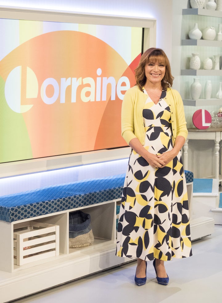 Lorraine is heading off on her jollies