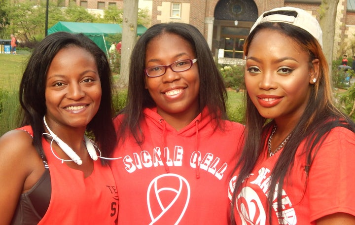 Palishia Turner, Tamea Harris and Je'Lisa Glass.