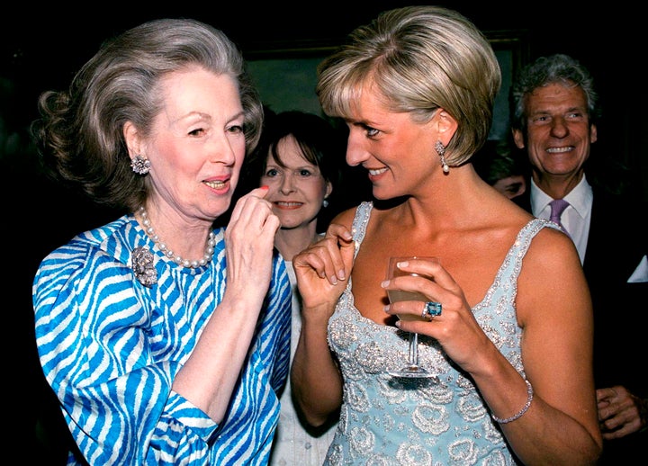 Raine Spencer, the stepmother of Diana, Princess of Wales, has died following a short illness.