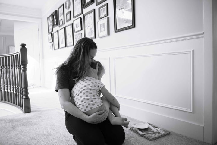 "Each mom was asked to not do anything special with their hair or makeup or clothing that day, to not take any extra care to tidy their homes or their lives..."