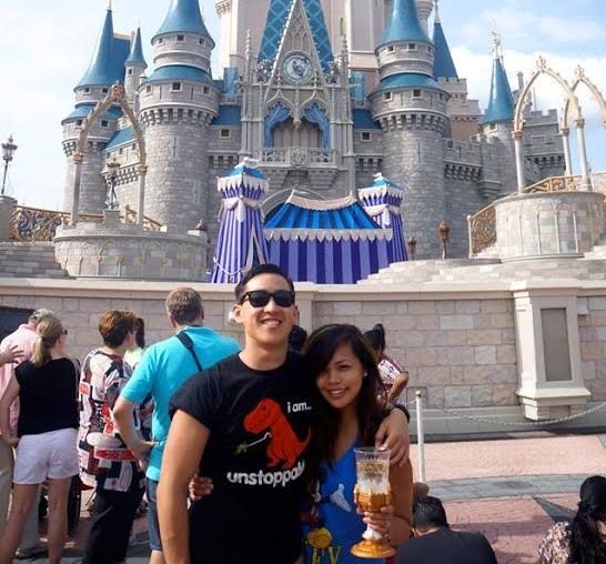 Curran Wong surprised his girlfriend Shari Hakim with a Disney-themed marriage proposal.