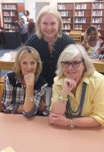 "Original Chaps" Debbie Purser-Morse (Left), Mary Wahle-Balch (Center) and Judy McDonald (Right)