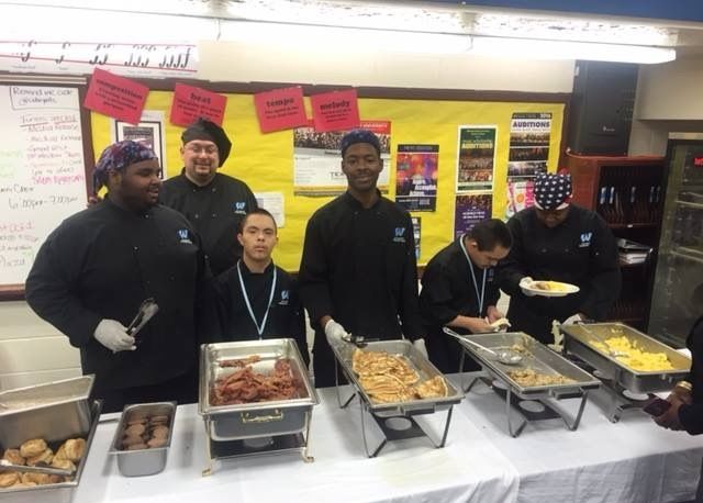 Community Partner Breakfast Catered by the O.D. Wyatt Culinary Arts Students