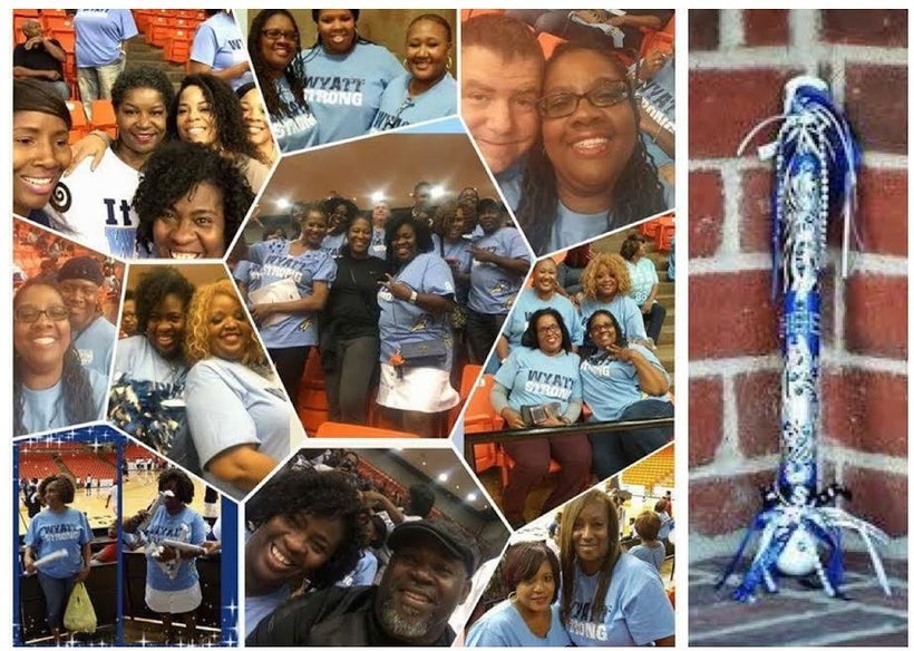 Class of 1986 won the Spirit Stick! They were deep in number and they showed us what school spirit really looks like! Way t