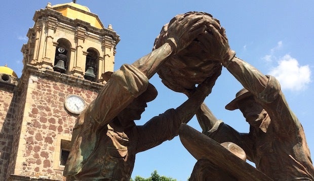 The town of Tequila, Mexico