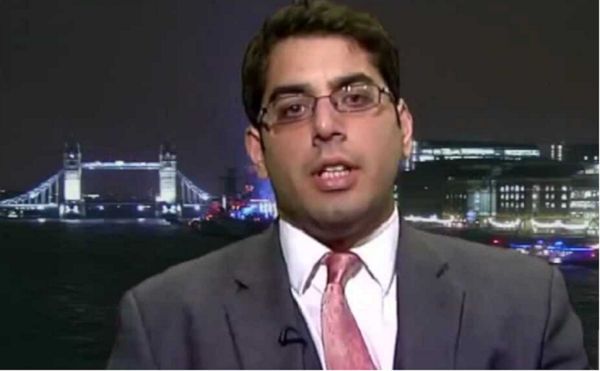 Raheem Kassam, an ex-advisor to Nigel Farage 