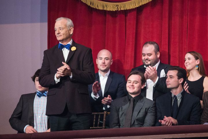 The "Ghostbusters" and "Groundhog Day" star was honored by friends and fellow actors for his years of comedic success.