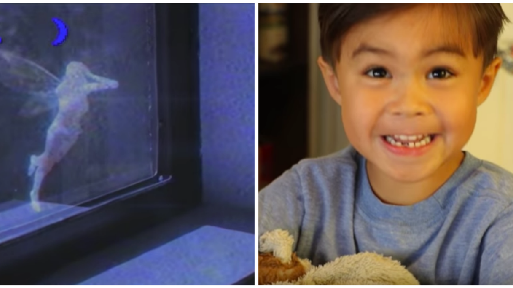 Dad Brings Magic Of Tooth Fairy Alive For Five Year Old By Capturing Its Visit On Camera Huffpost Uk Parents