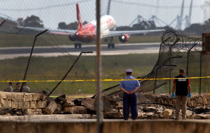 <strong>Investigations now continue to determine the cause of Monday's crash</strong>