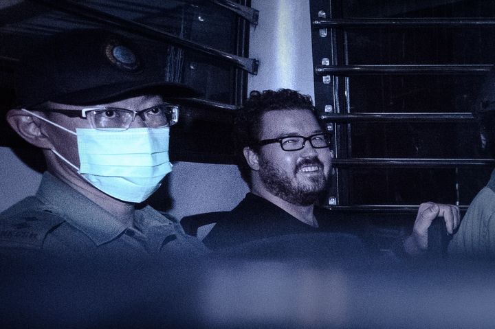 British banker Rurik Jutting (right) has pleaded not guilty to murder but guilty to manslaughter on the grounds of diminished responsibility 