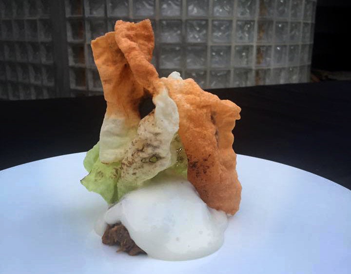 A <a href="https://www.facebook.com/MassimoBotturaOsteriaFrancescana/photos/a.615091495216239.1073741827.117520211640039/1116708671721183/?type=3&theater" target="_blank">close up of Bottura's lasagna</a>.