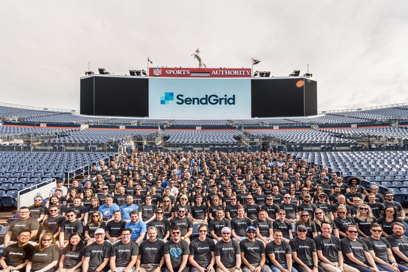 SendGrid's 2016 Summer Alignment at Sports Authority Field.