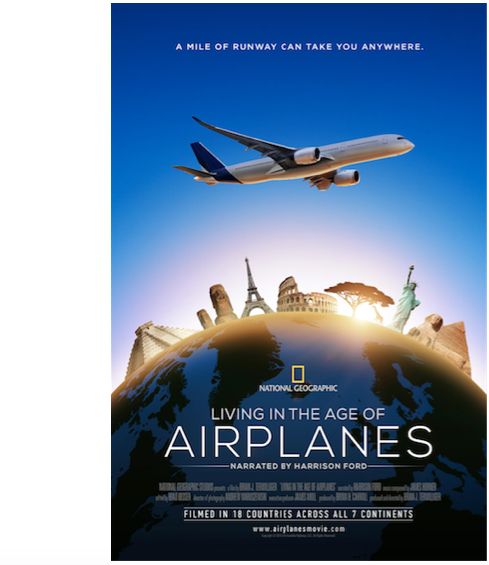 Living In The Age of Airplanes narrated by Harrison Ford