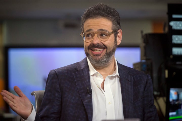 Isaac Lee, CEO of Fusion, speaks during a Bloomberg Television interview in New York on June 8, 2015.