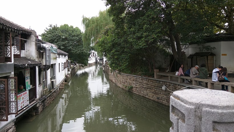 Canals wind through Suzhou