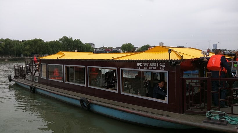 Cruise boats are enclosed and tea is served