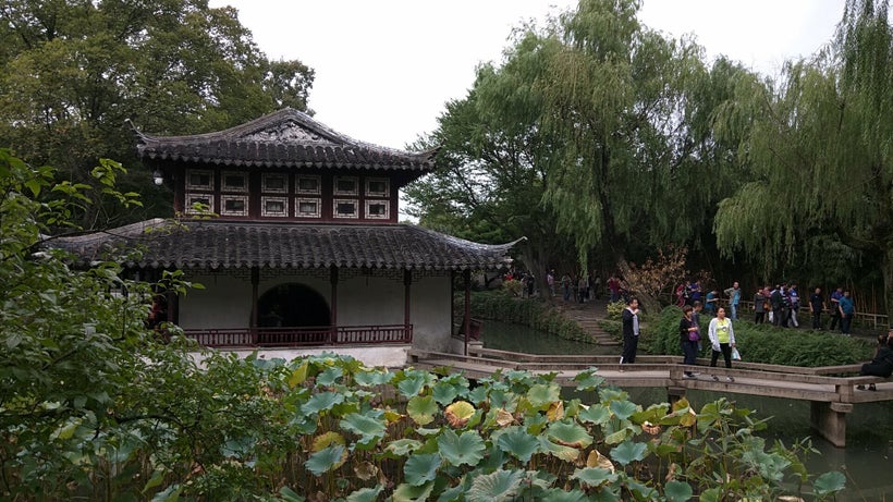 Pavilions are spots for reflection