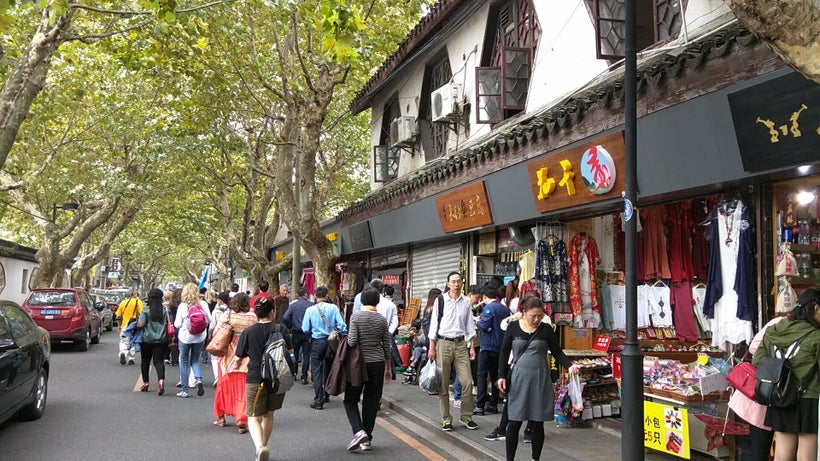 Tree-lined streets are pleasant for strolling