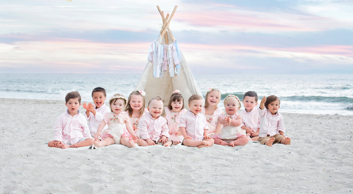 The 11 children in 2016.