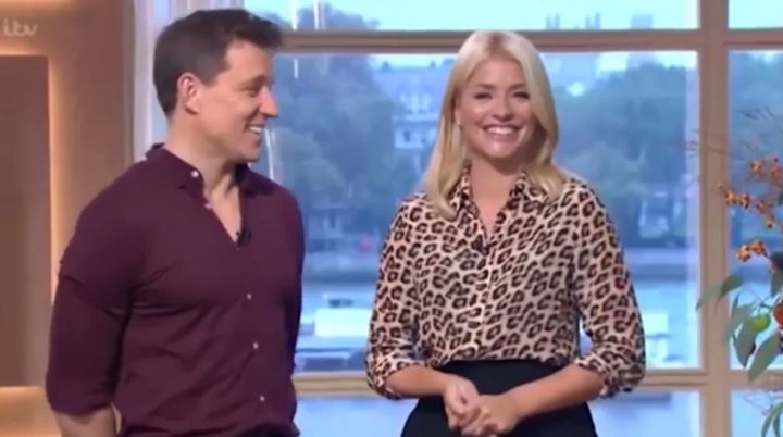 <strong>Ben Shephard is presenting 'This Morning' with Holly Willoughby this week</strong>