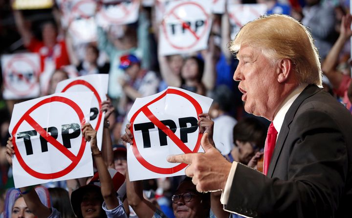 The U.S. Republican presidential nominee's stance on the TPP, key to Obama's "pivot" to Asia, has undermined America's relations with powers in the region.