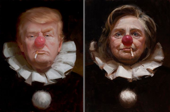 Two Clowns In The Same Circus