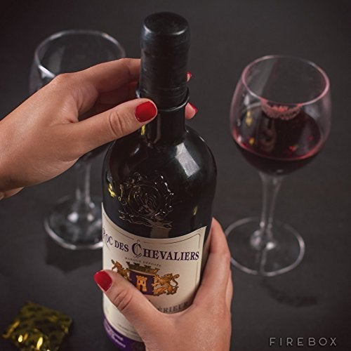 Wine Condoms, $10, <a href="https://www.amazon.com/CONDOMS-Wine-Beverage-Stoppers-Packaging/dp/B0145WJJVO/ref=sr_1_sc_1?ie=UTF8&qid=1442262651&sr=8-1-spell&keywords=wine+condopms&tag=thehuffingtop-20&ascsubtag=580f7350e4b02444efa56569%2C-1%2C-1%2Cd%2C0%2C0%2Chp-fil-am%3D0%2C0%3A0%2C0%2C0%2C0" target="_blank" role="link" data-amazon-link="true" class=" js-entry-link cet-external-link" data-vars-item-name="Amazon" data-vars-item-type="text" data-vars-unit-name="580f7350e4b02444efa56569" data-vars-unit-type="buzz_body" data-vars-target-content-id="https://www.amazon.com/CONDOMS-Wine-Beverage-Stoppers-Packaging/dp/B0145WJJVO/ref=sr_1_sc_1?ie=UTF8&qid=1442262651&sr=8-1-spell&keywords=wine+condopms&tag=thehuffingtop-20&ascsubtag=580f7350e4b02444efa56569%2C-1%2C-1%2Cd%2C0%2C0%2Chp-fil-am%3D0%2C0%3A0%2C0%2C0%2C0" data-vars-target-content-type="url" data-vars-type="web_external_link" data-vars-subunit-name="article_body" data-vars-subunit-type="component" data-vars-position-in-subunit="2">Amazon</a>