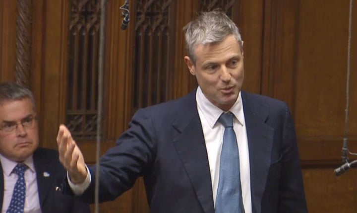 Zac Goldsmith speaks after a statement from Transport Secretary Chris Grayling on airport expansion in the House of Commons, London, as a third runway at Heathrow Airport has been given the go-ahead by the Government.