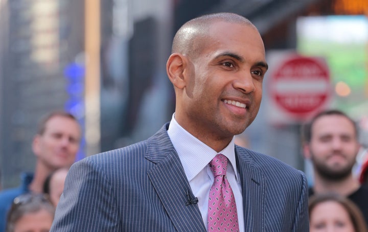 Grant Hill says of being a broadcaster, "You don’t have to worry about the result. You don’t live and die by the results like you did as a player."