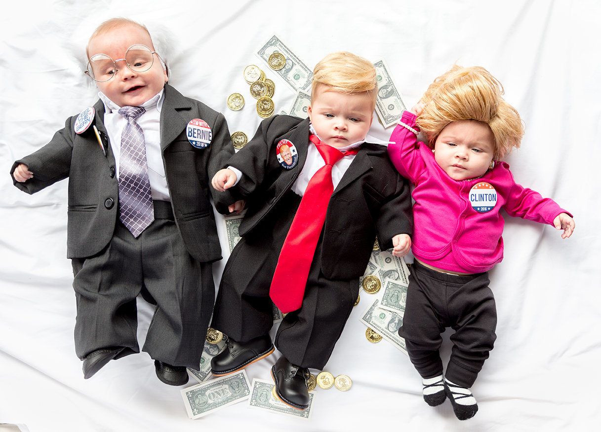 baby president costume