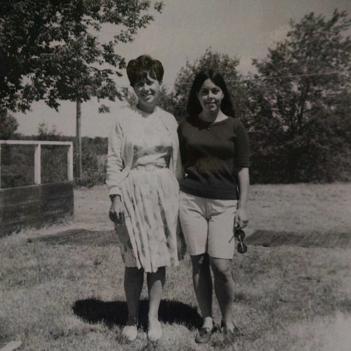 Grandma Belle and her eldest daughter, the author's mother, circa 1966.