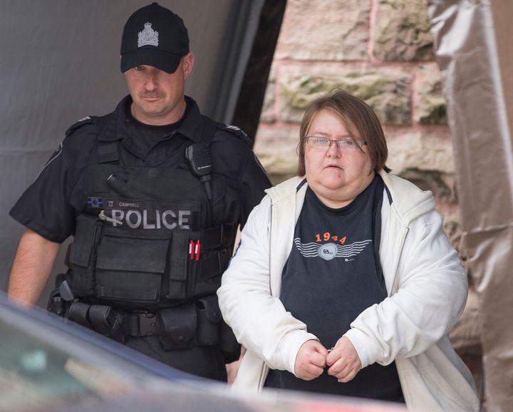 Elizabeth Wettlaufer, 49, was charged Tuesday with eight counts of first-degree murder. Police said her victims were poisoned at two nursing homes in Ontario, Canada.
