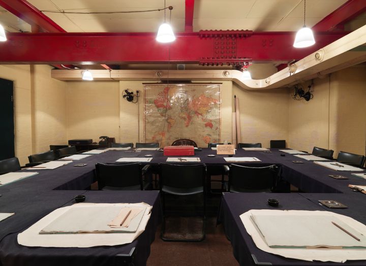 The public can still visit the war rooms today