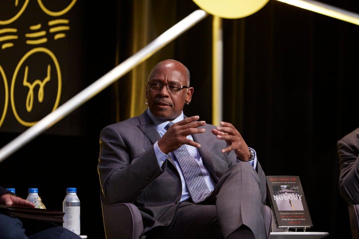 Cedric Alexander at Chicago Ideas Week on Oct. 18. He said better data collection could be an important element of reforming law enforcement. 