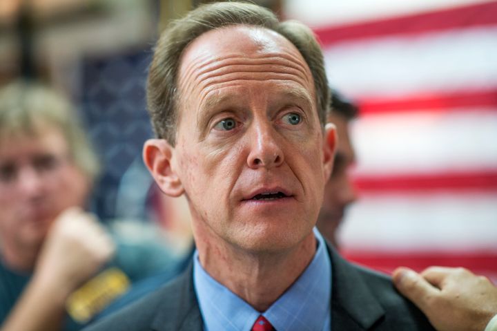 Sen. Pat Toomey (R-Pa.) has released one ad that's critical of Hillary Clinton, while another ad portrays Democrats in a more favorable light.