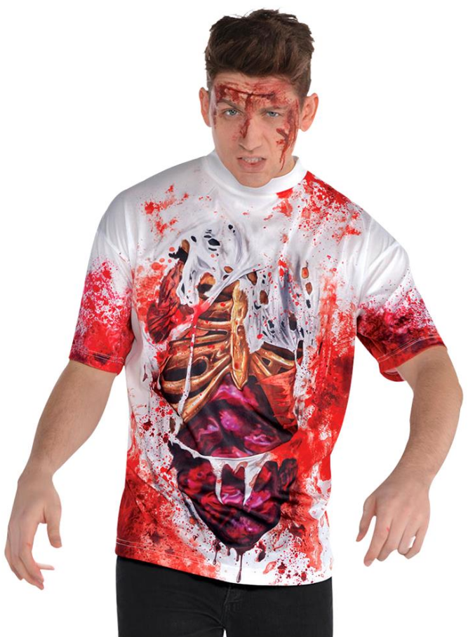 You'll be the life of the party in this zombie t-shirt