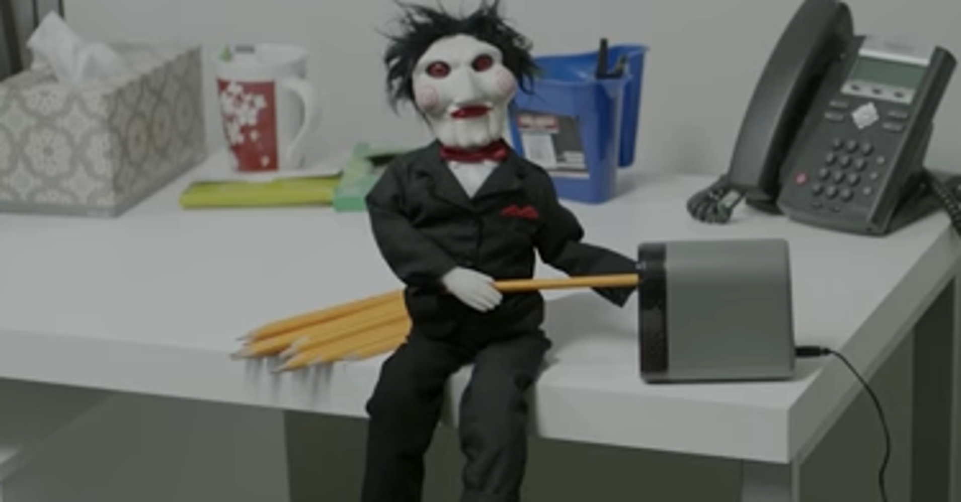 Office Life With Jigsaw From The 'Saw' Movies Can Be Absolute Torture