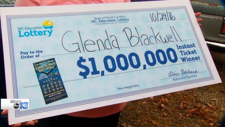 A North Carolina woman who was trying to prove that lottery tickets are a waste of money instead won $1,000,000.