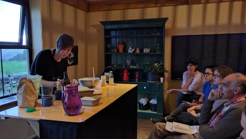 Food scientist and naturopathic nutritionist April Danann demonstrates the importance of gut healthy foods