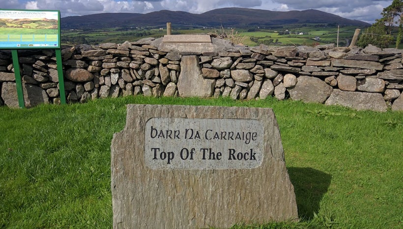 Hiking trails start at Top Of The Rock