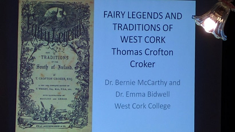 Thomas Crofton Croker collected Irish fairy tales