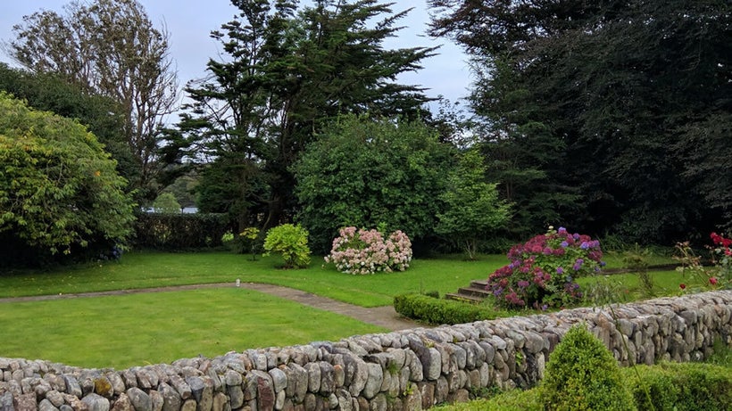 Inish Beg landscaping is inventive throughout