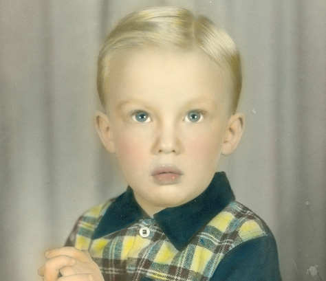 Trump as a boy