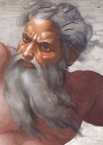 Michelangelo’s portrait of God the Father