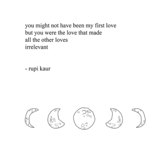 <p><em>credit: Milk & Honey, Rupi Kaur</em></p>