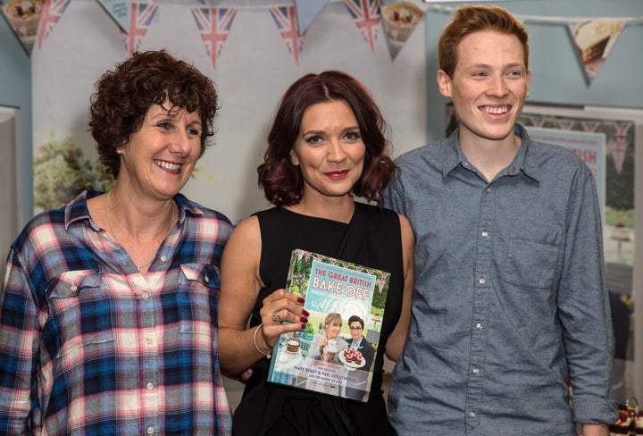 <strong>Candice with fellow finalists Andrew Smyth and Jane Beedle</strong>