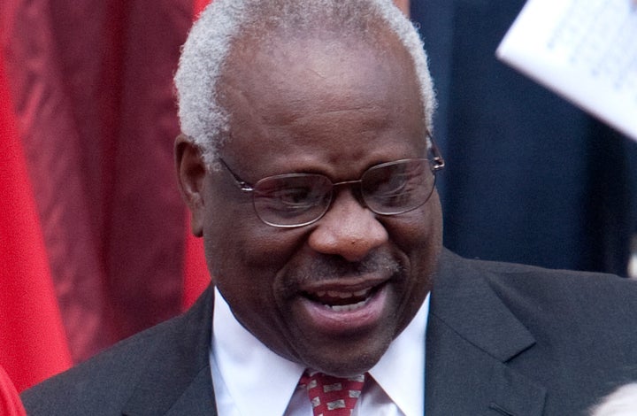 “You took an oath to show fidelity to the Constitution, you live up to it,” Justice Clarence Thomas said.